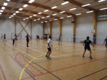 Entrainement Badminton Gymnase de Nouâtre